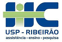 Logo do Hospital das Clínicas da Faculdade de Medicina de Ribeirão Preto.